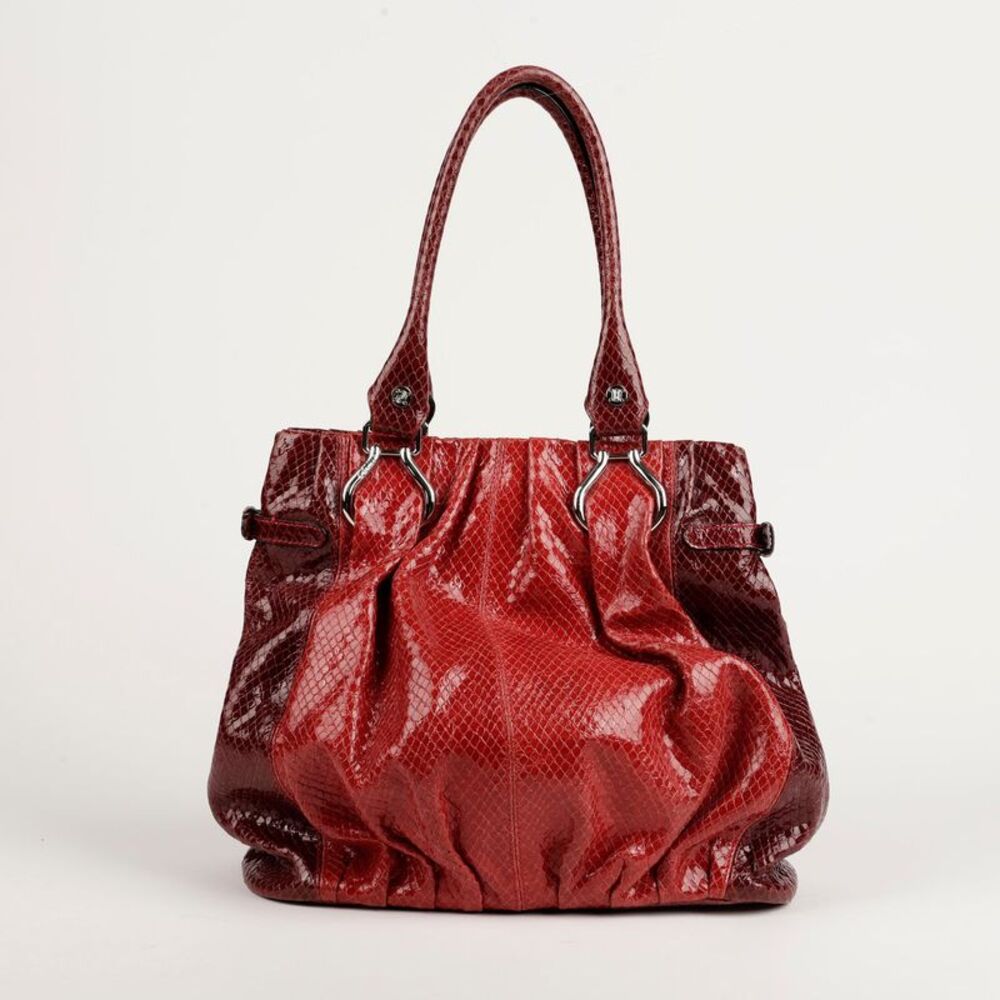 Coin Decorative Python Pattern Tote And Shoulder … - image 6